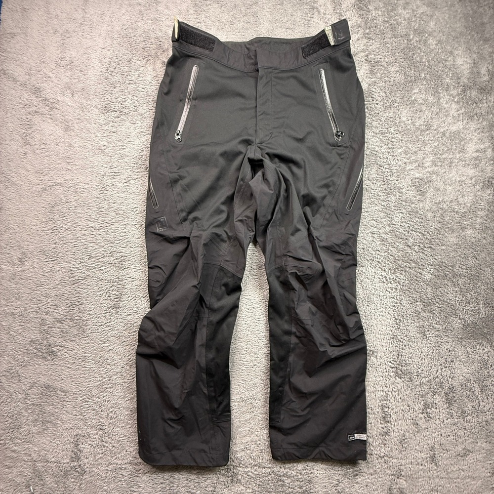 REI Co-op Elements Waterproof Pants Womens M Petite Black Excellent Gorpcore